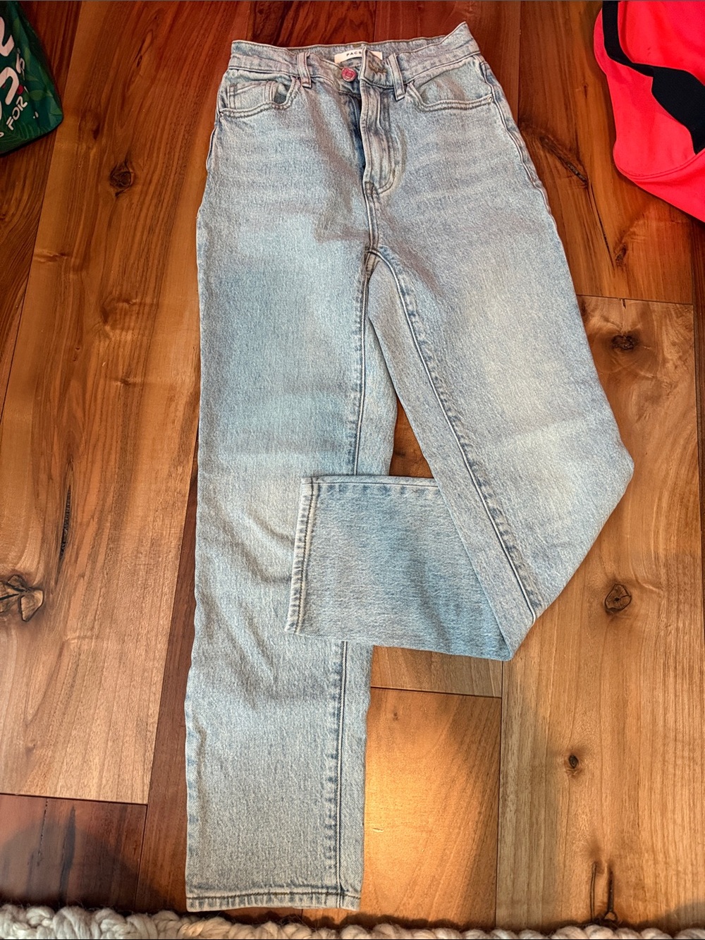 PacSun Light Wash Straight Leg Jeans